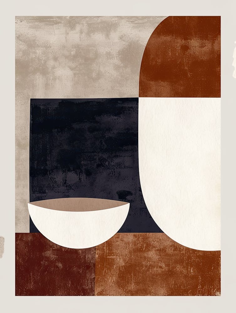 Diverging Whispers Bauhaus Minimalist