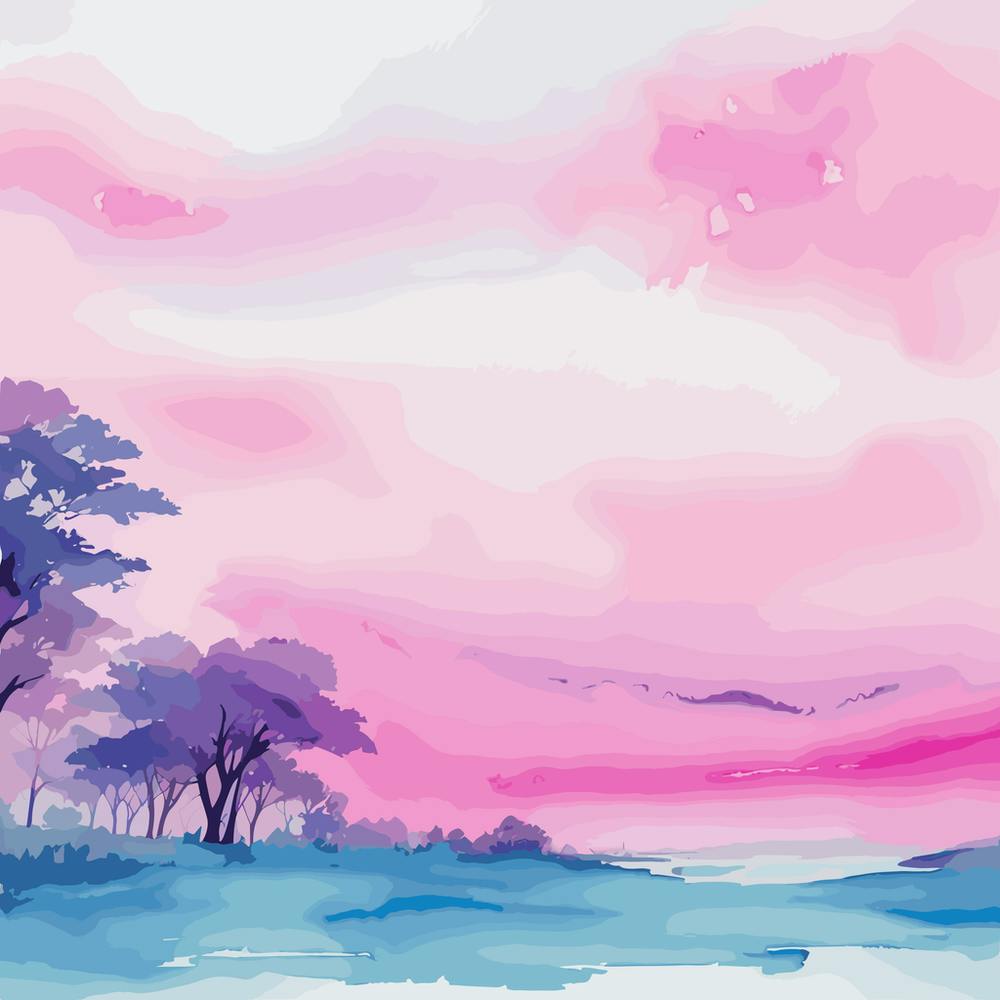 Watercolor Landscape Painting 2