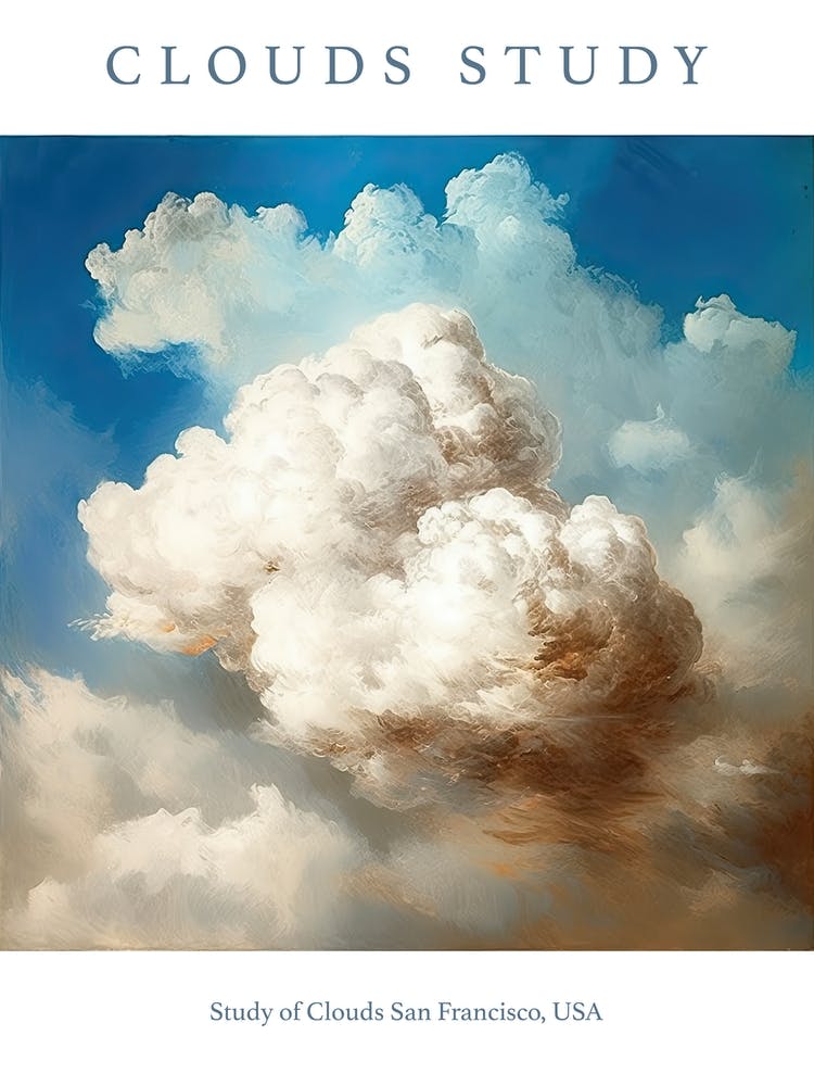 Study Of Clouds San Francisco, Usa