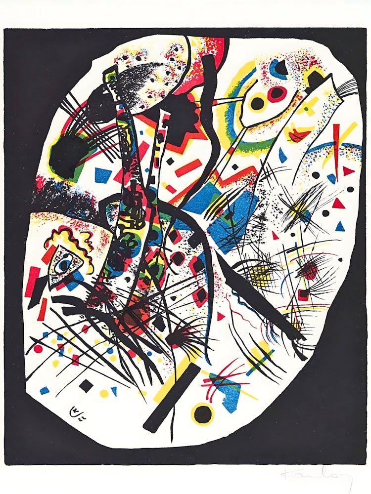 Wassily Kandinsky Abstract Painting 9