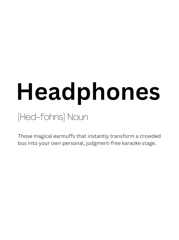 Headphones Definition Meaning