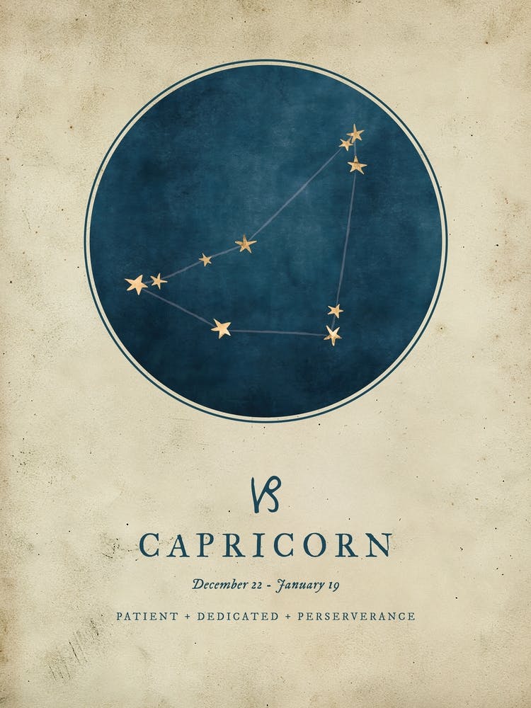 Astrology Constellation and Zodiac Sign of Capricorn