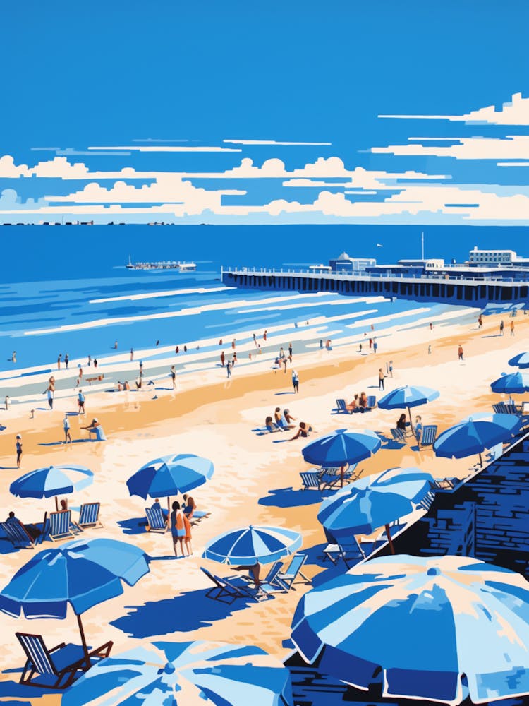 A Picture Of Broadstairs Beach Kent 1