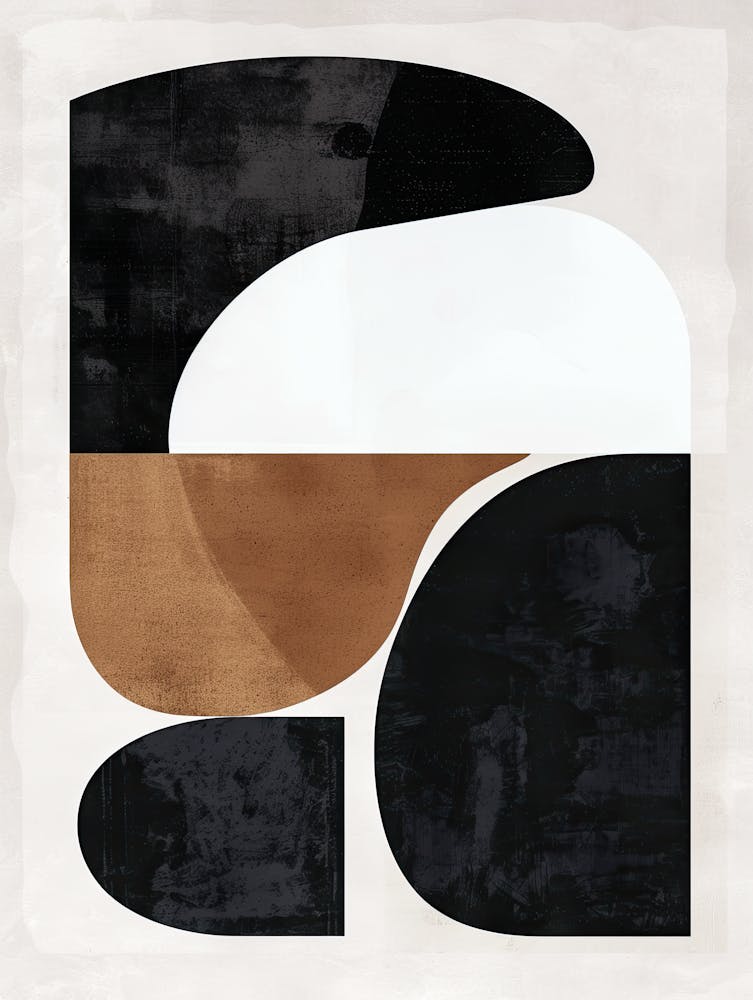 Layered Textures Bauhaus Minimalist