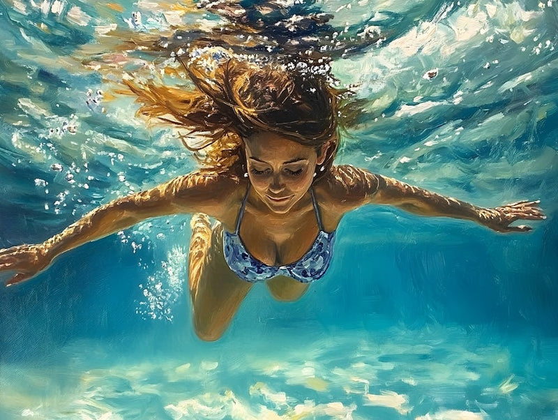 Woman Swimming 3