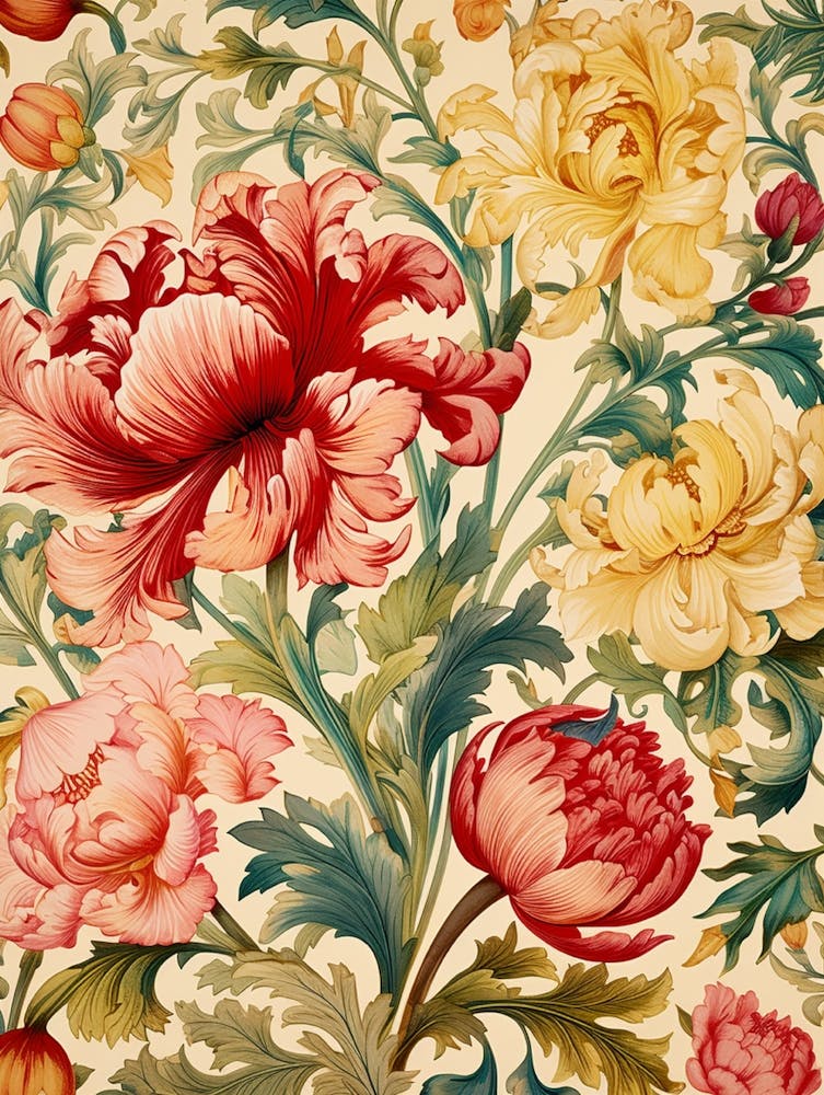 Floral Wallpaper Pattern 1