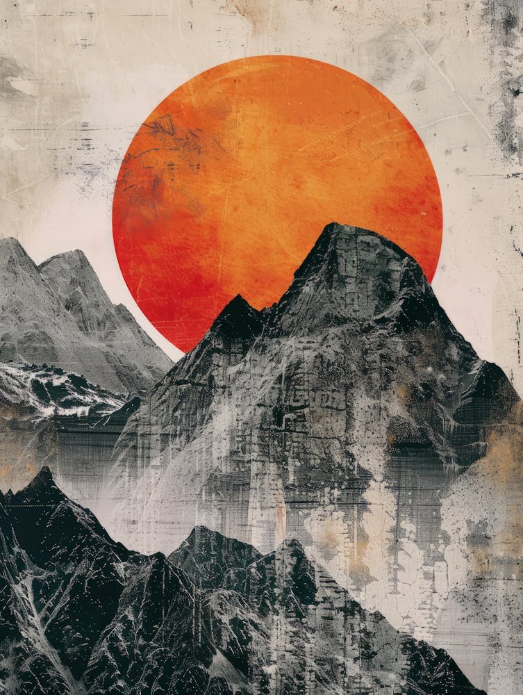 Sunrise Over Mountains 1