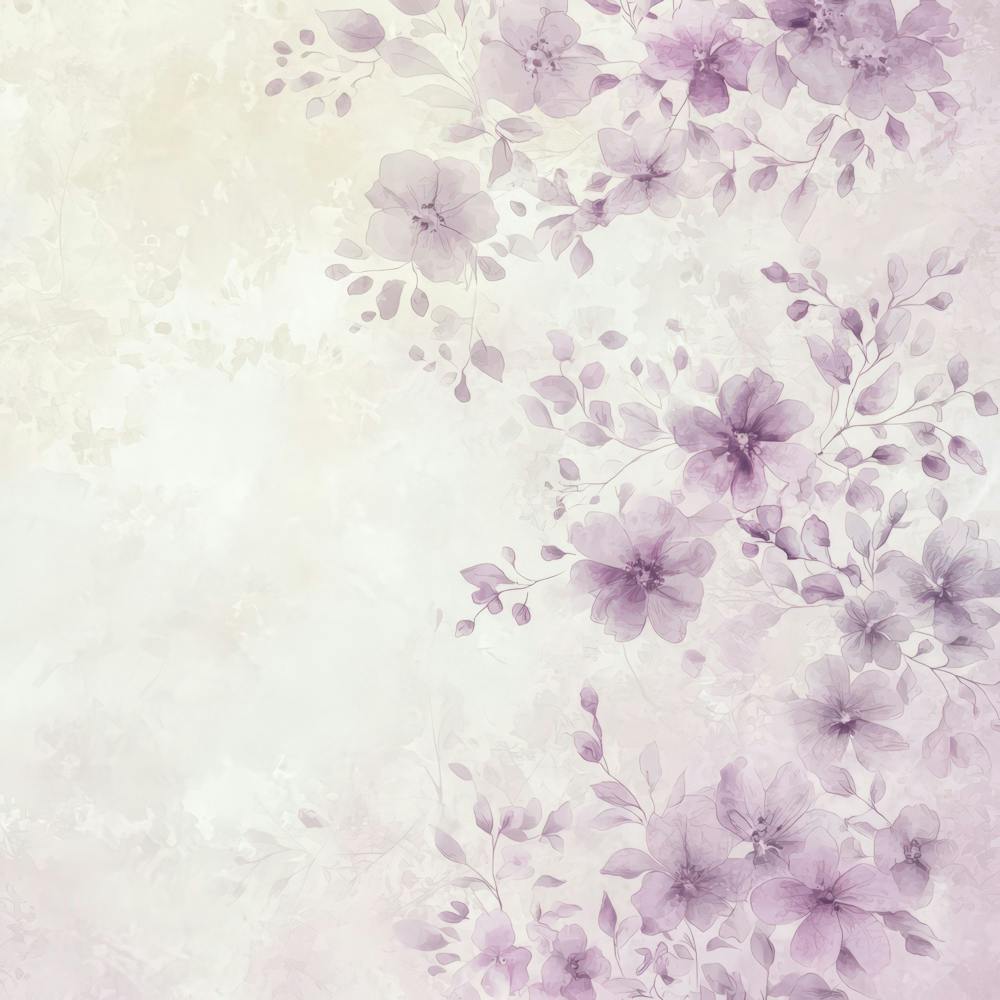 Watercolor Floral Background
