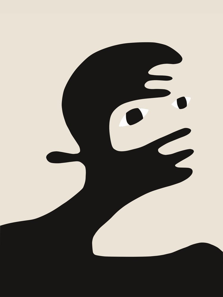 Black Portrait Cut Out