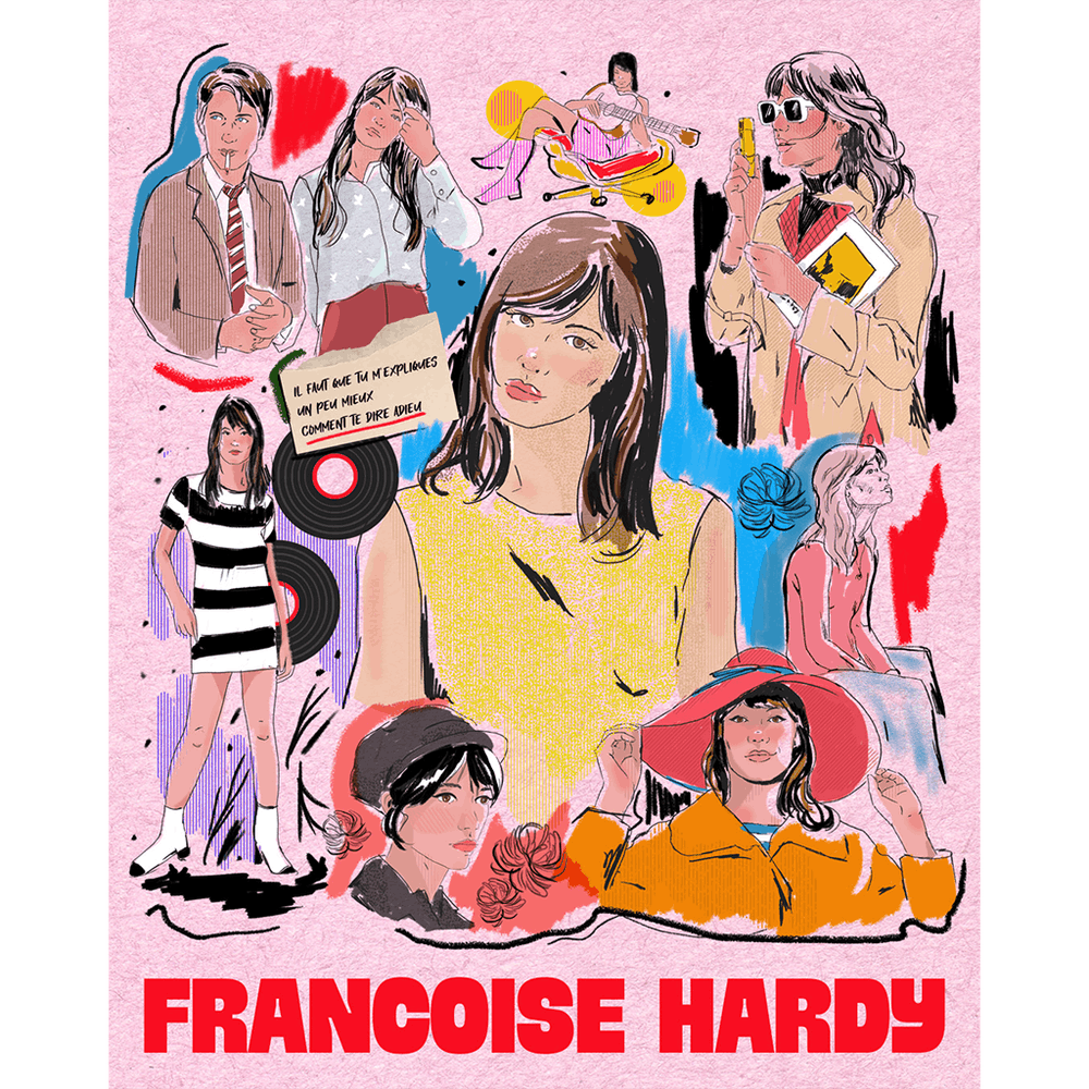 Francoise Hardy Poster
