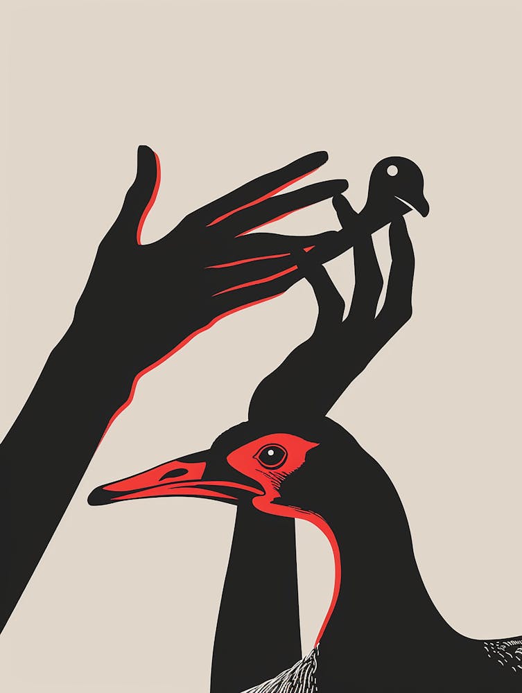 Bird And A Hand 1