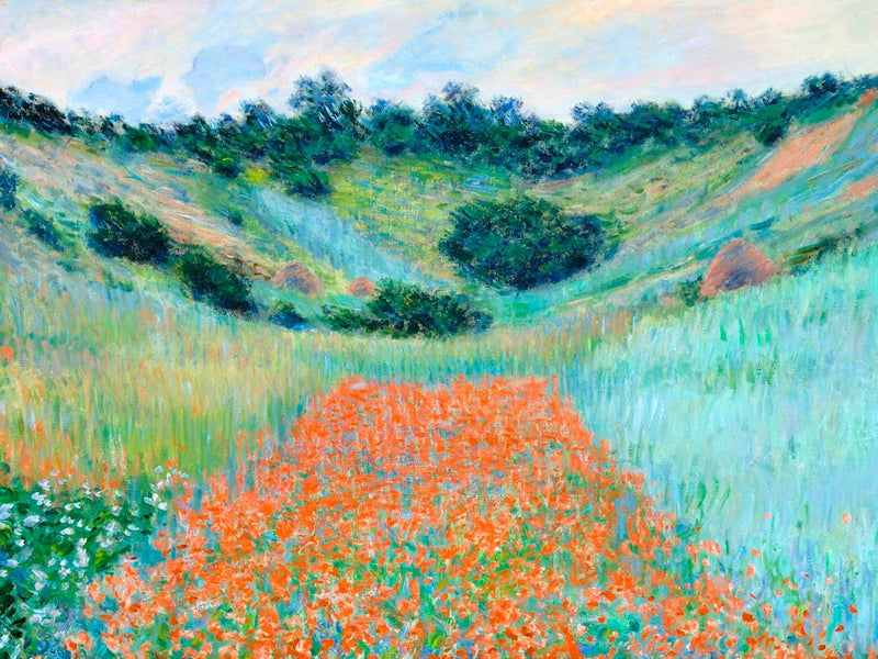 Claude Monet Poppy Field In A Hole Near Giverny