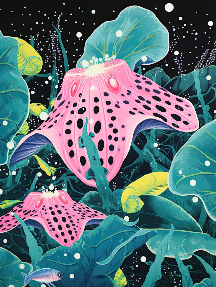 Venusfliegenfalle | Inspiriert von Yayoi Kusama 1