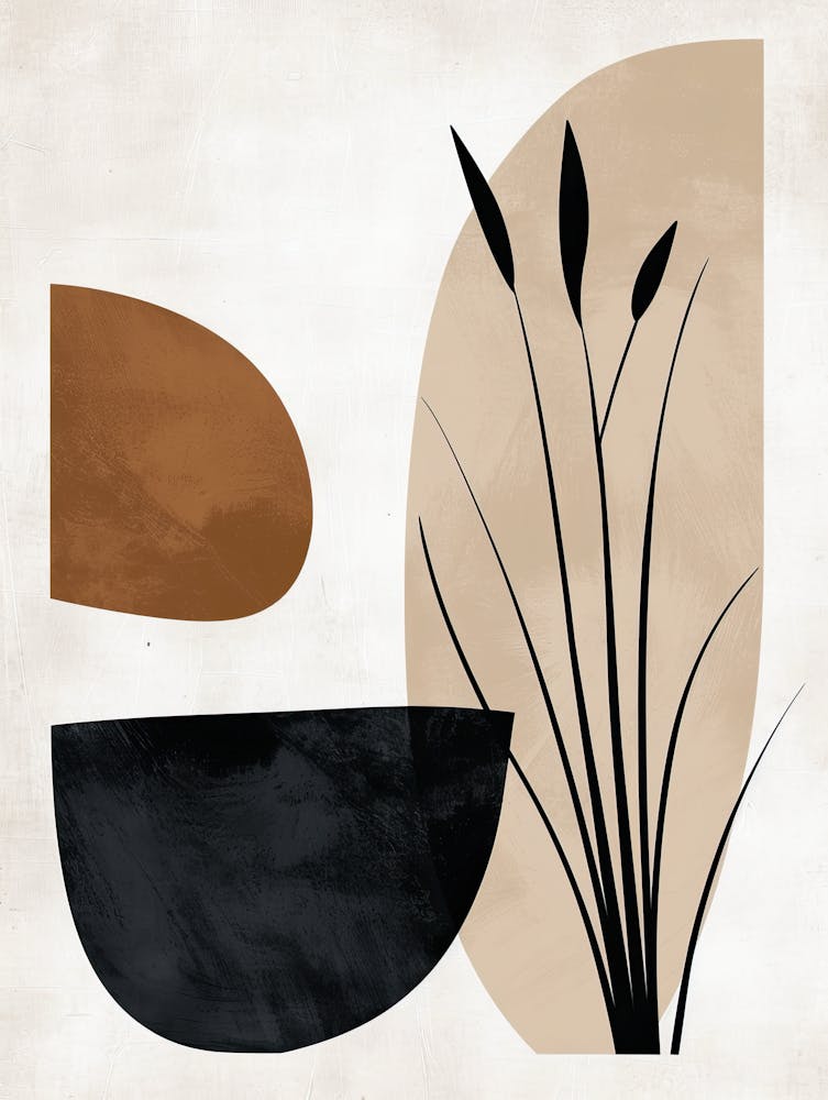 Abstract Assemblage Bauhaus Minimalist