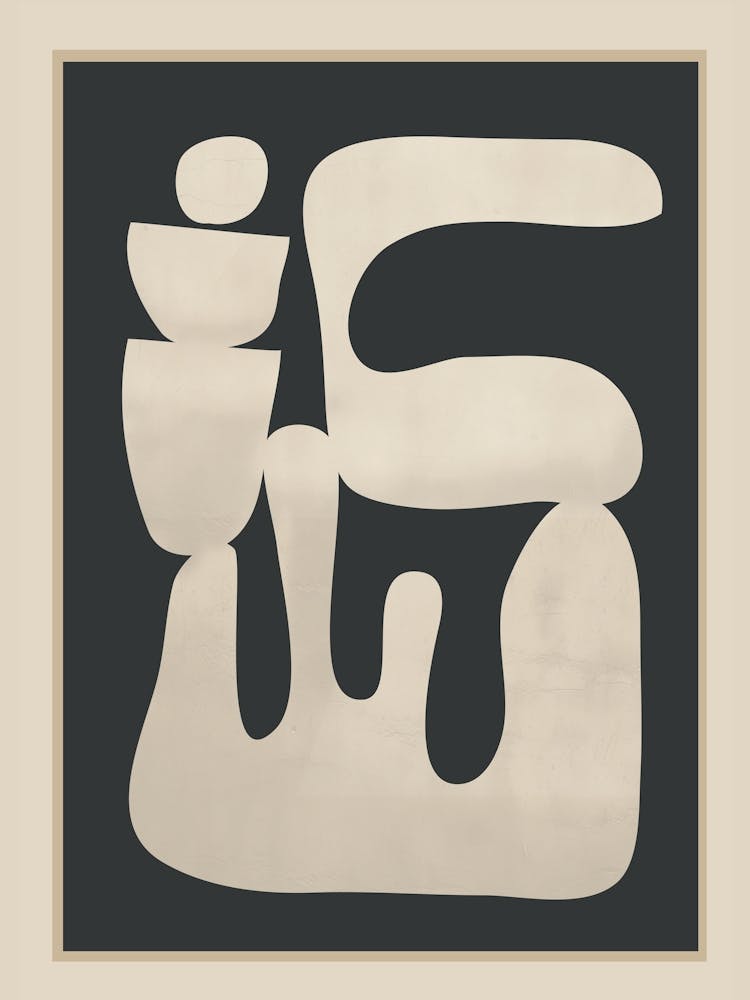 Moderne Abstrakte Minimale Formen 33