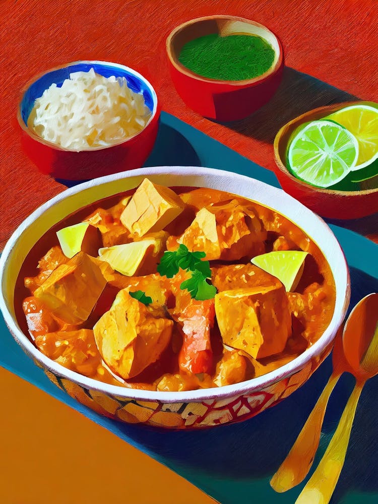 Tofu Tikka Masala Curry