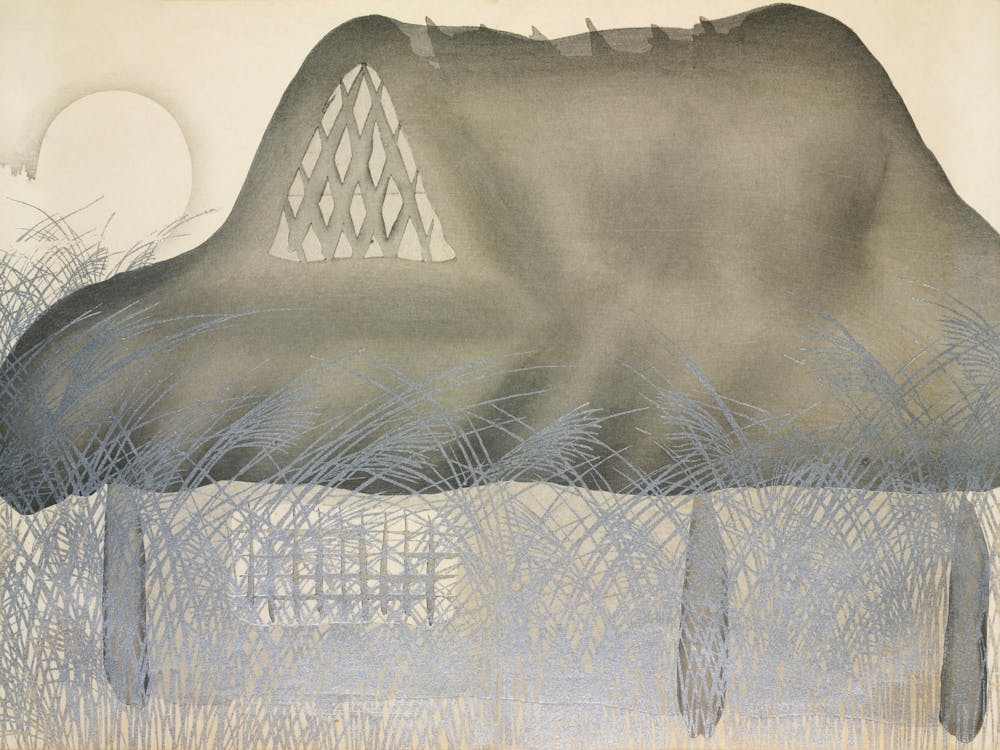 House From Momoyogusa –Flowers Of A Hundred Generations (1910), Kamisaka Sekka