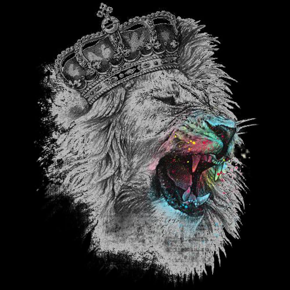 Lion With Crown
