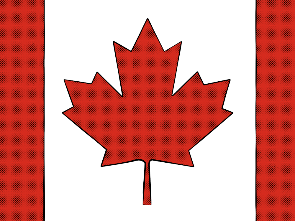 Kanadische Flagge 1