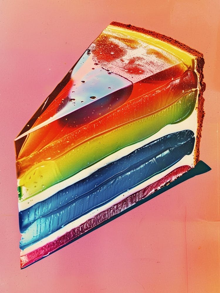 Retro Rainbow Jelly Slice 3