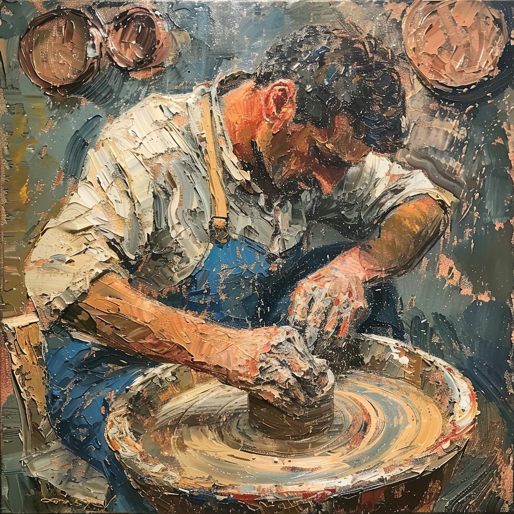 Van Gogh Style: The Potter Series 4