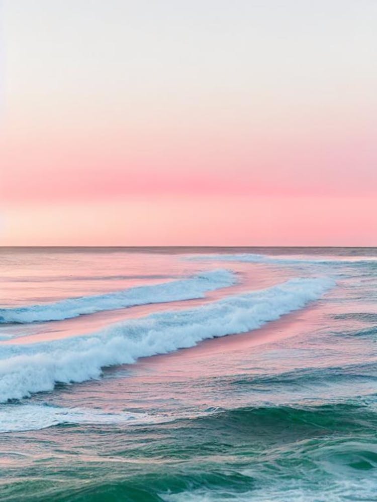 Grange Beach, Australia Pink Photography 2
