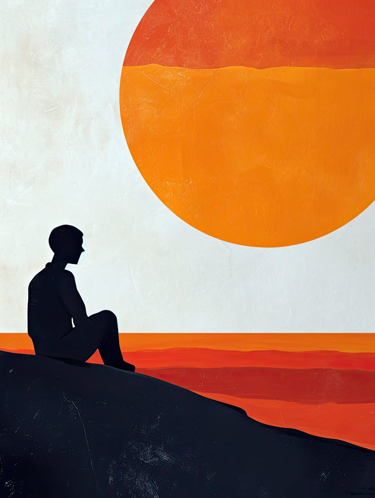 Sunset, Minimalism 4