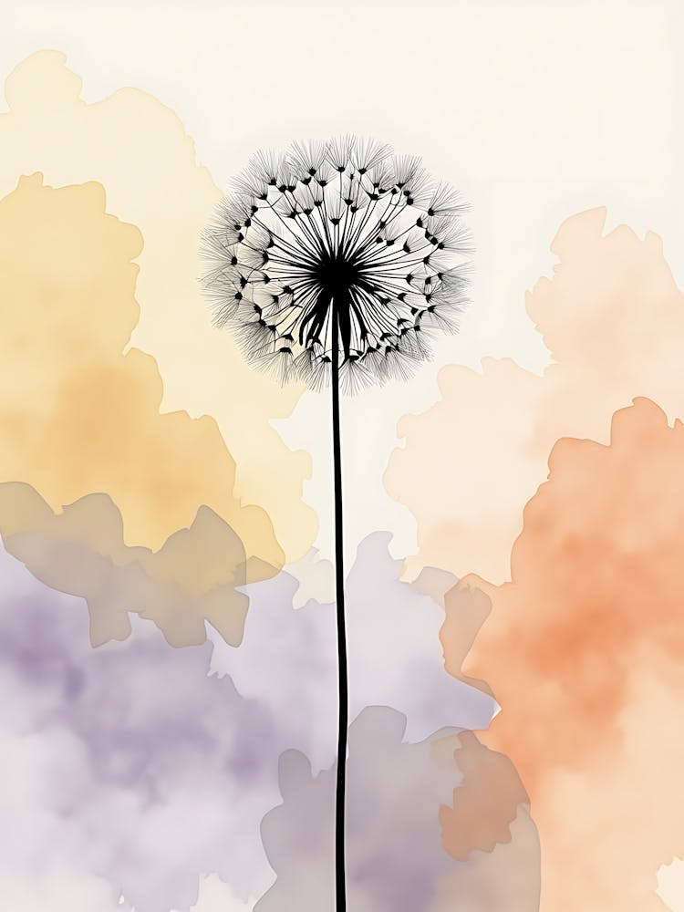 Warm Minimal Nature Composition in Soft Beige