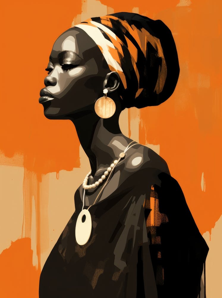 African Woman 53