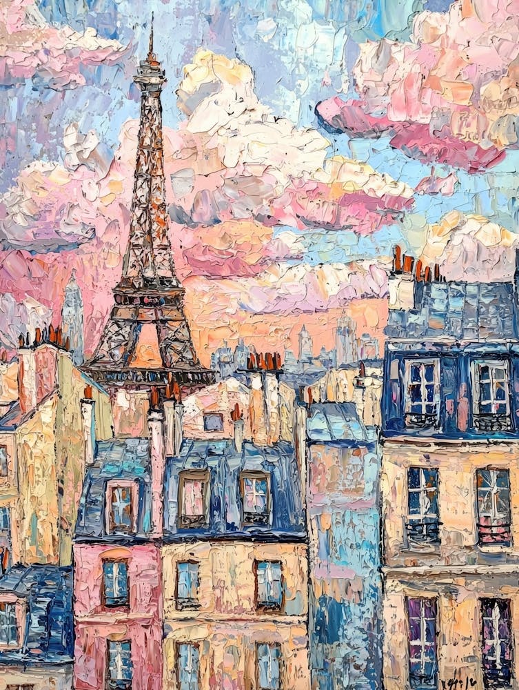 Paris At Sunset 13