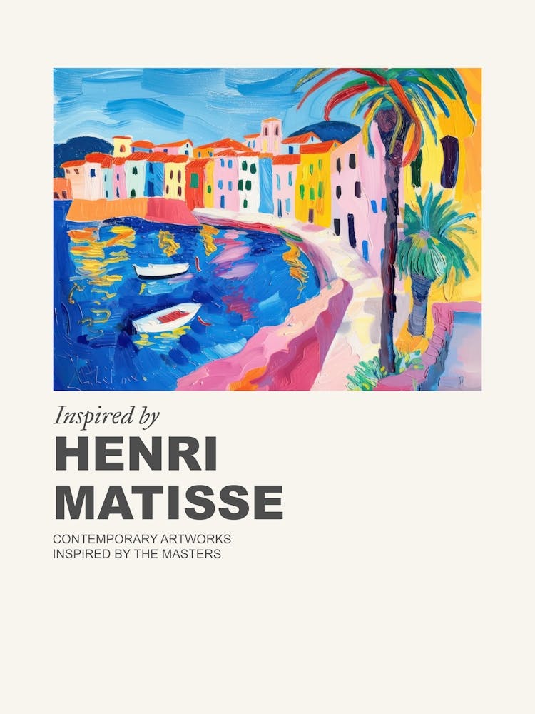 Museum Poster Inspired By Henri Matisse 4