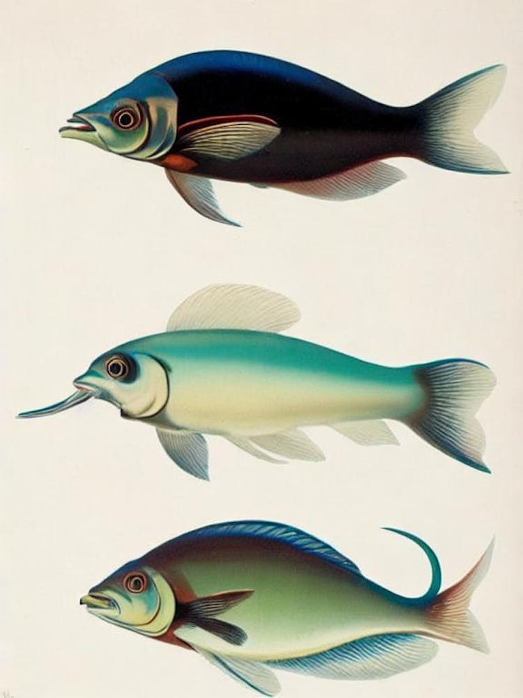 Squid Vintage Poster