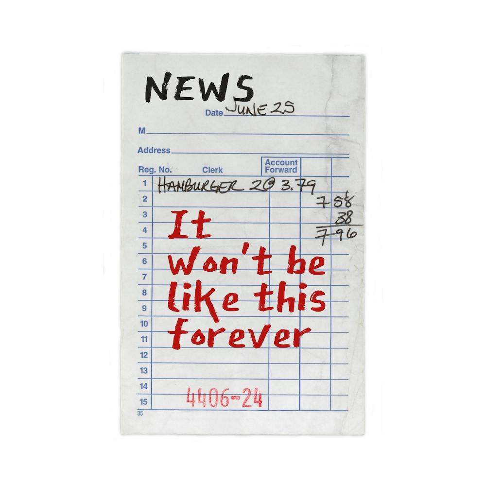 It Wont Be Like This Square