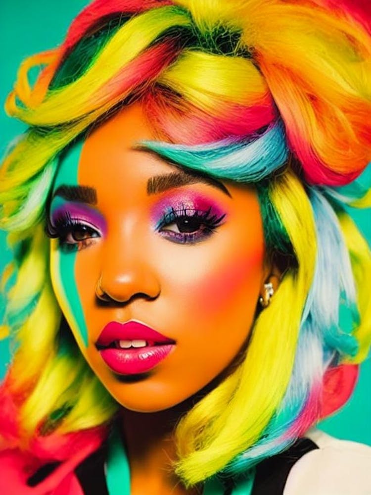 Tinashe Pop Art Coloré