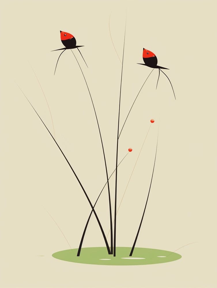 Frog Minimalist Abstract 4