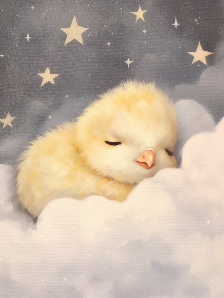 Sleeping Baby Chick 3