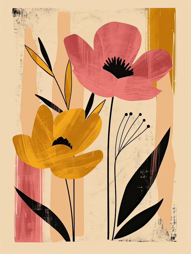 Ankara Blumenmarkt Boho Minimalistischer Stil