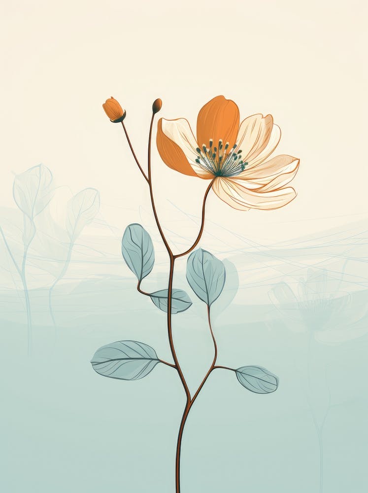 Flower On A Branch