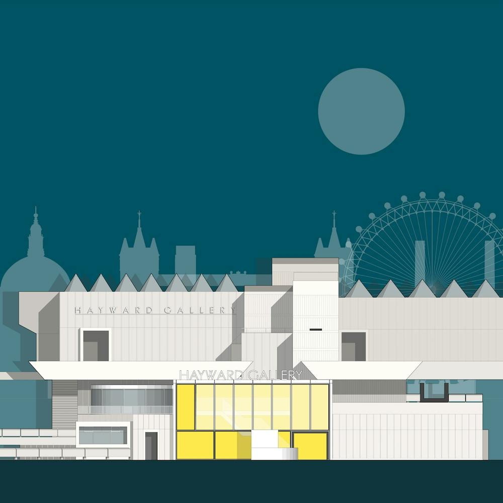 Hayward Gallery Blue