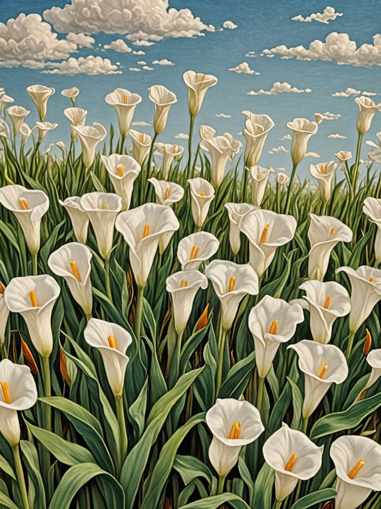 Field Of Calla Lilies