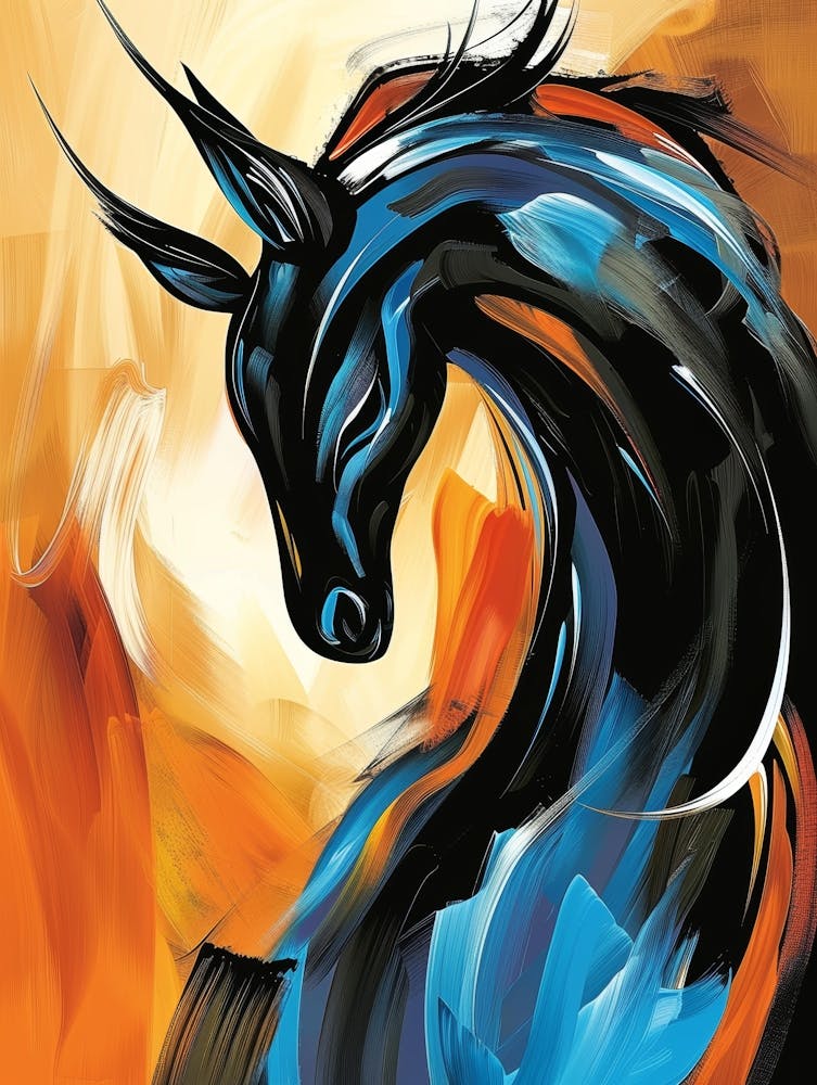 Horse Painting 3