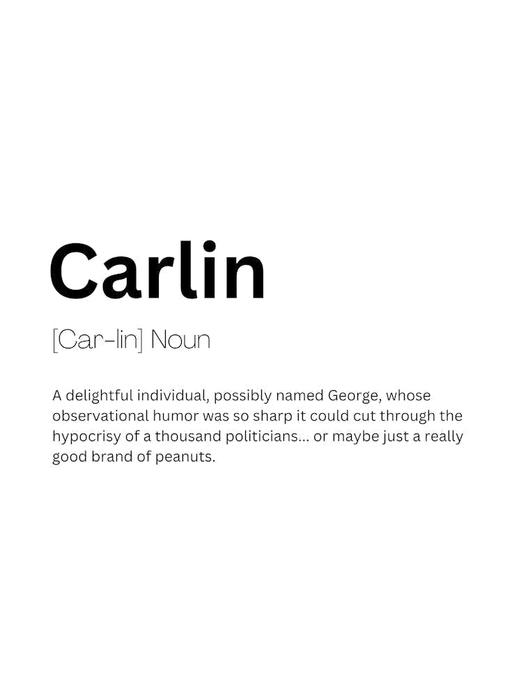 Carlin Definition Meaning