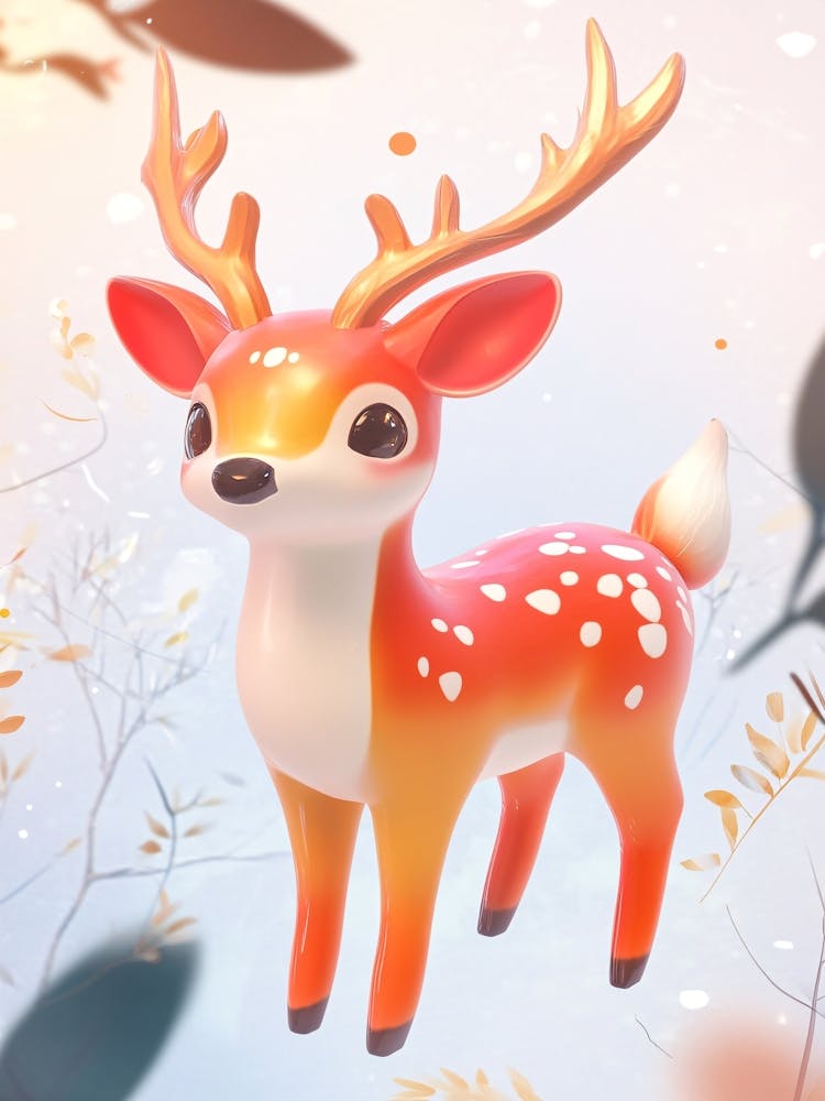 Deer In The Forest