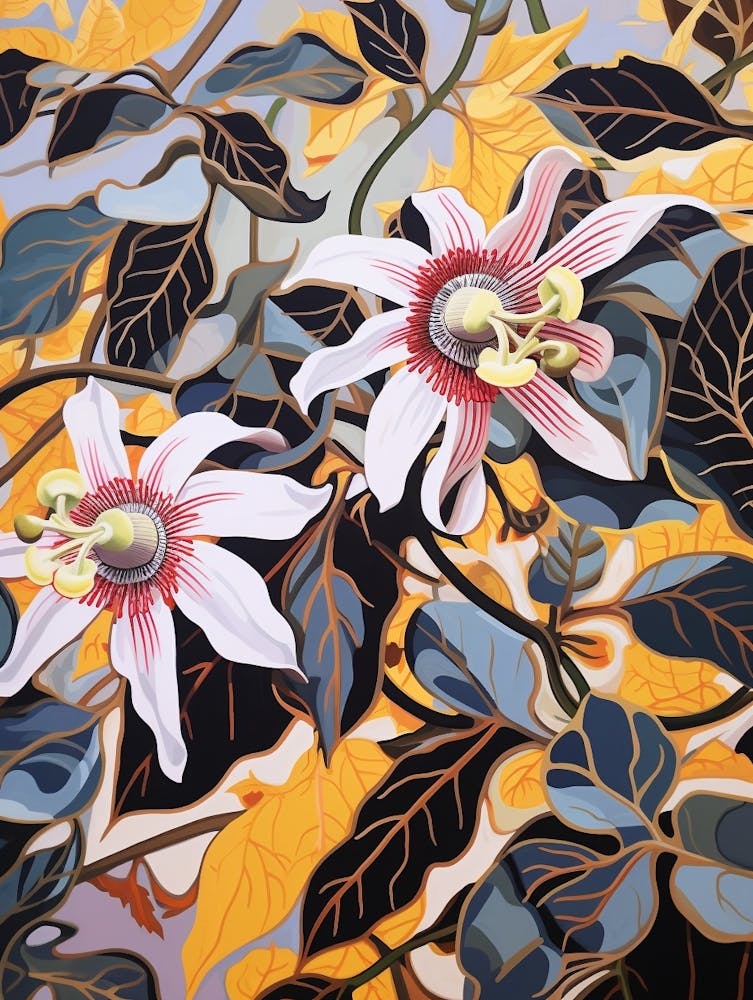 Passionflower 3 Flower Painting