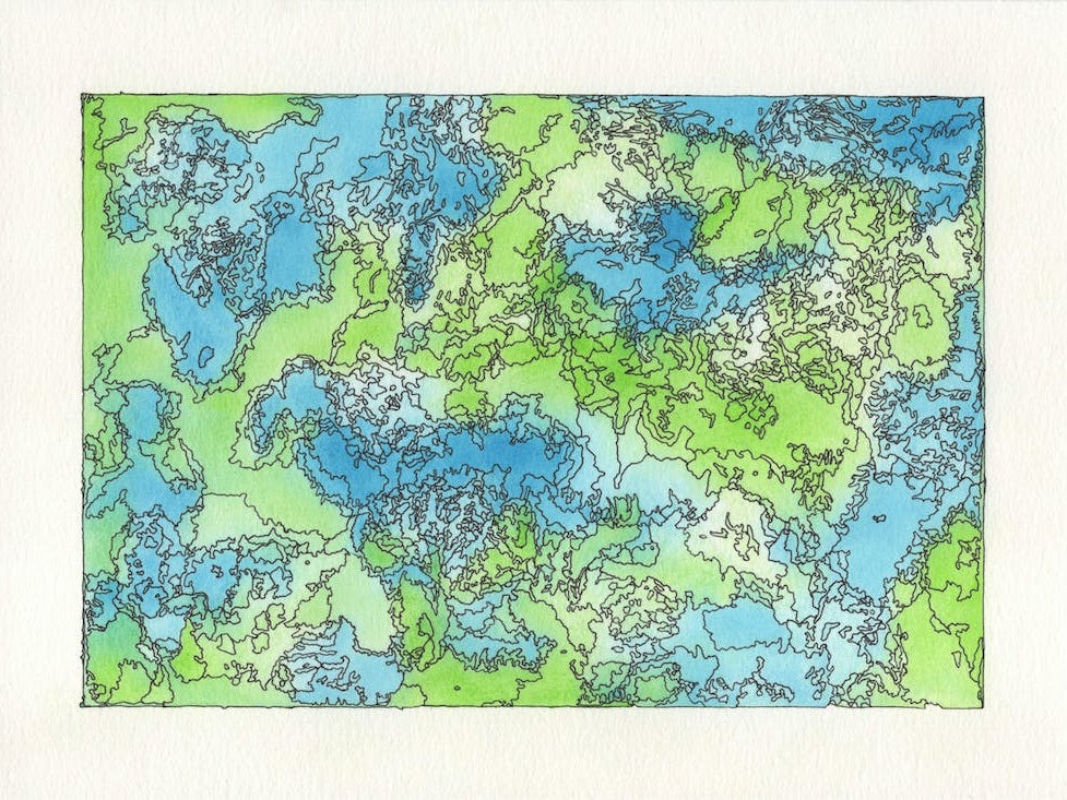 Watercolor Ocean Wonderland