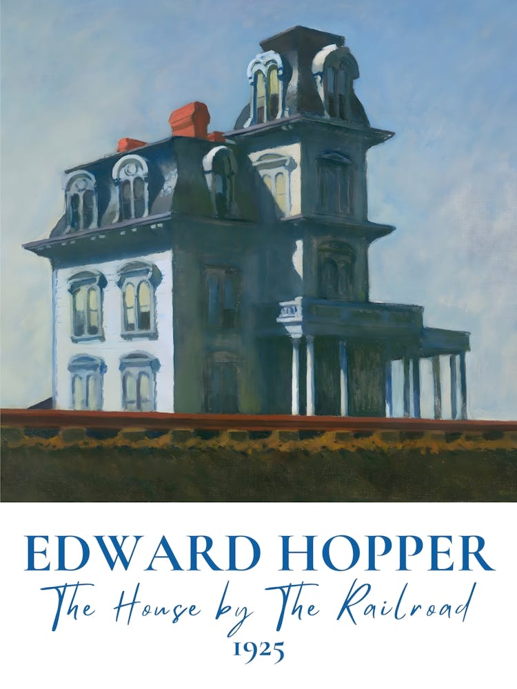 Edward Hopper House By The Railroad