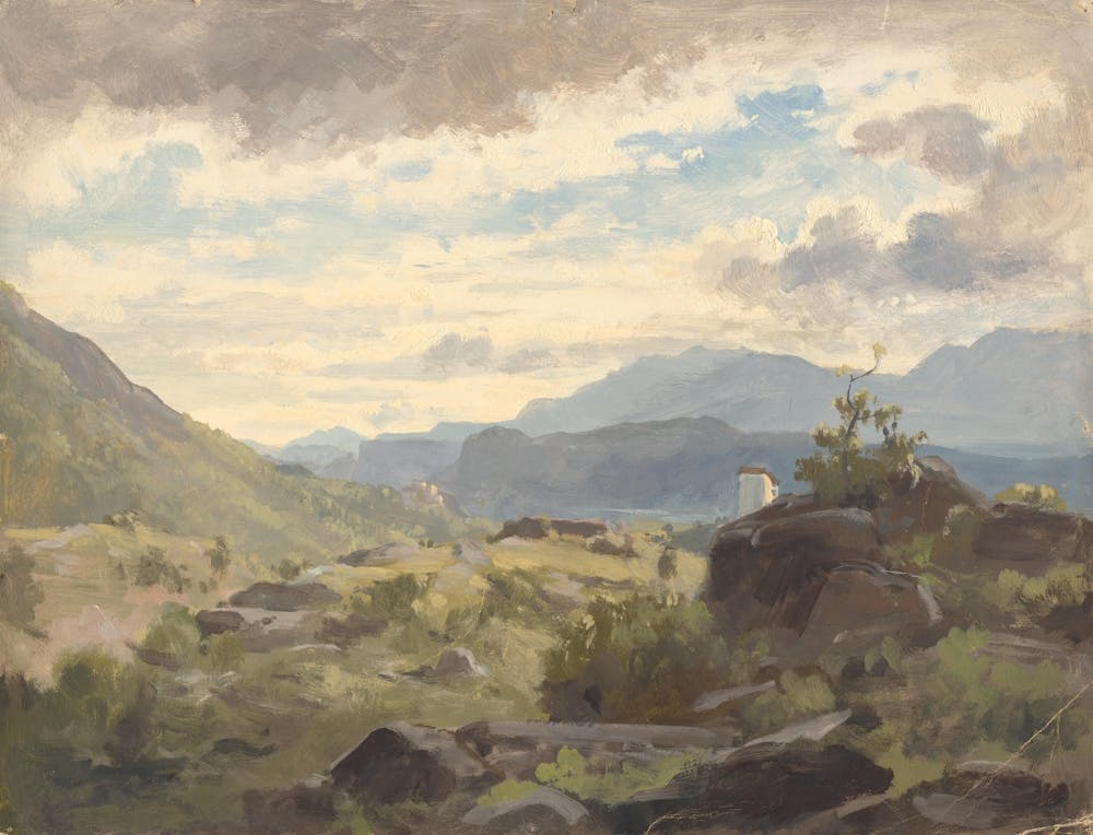 View Of The Mountains