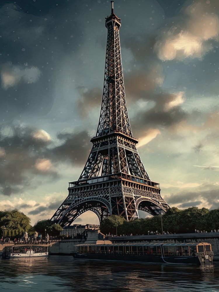 Eiffel Tower Paris France Dominic Davison Style 14