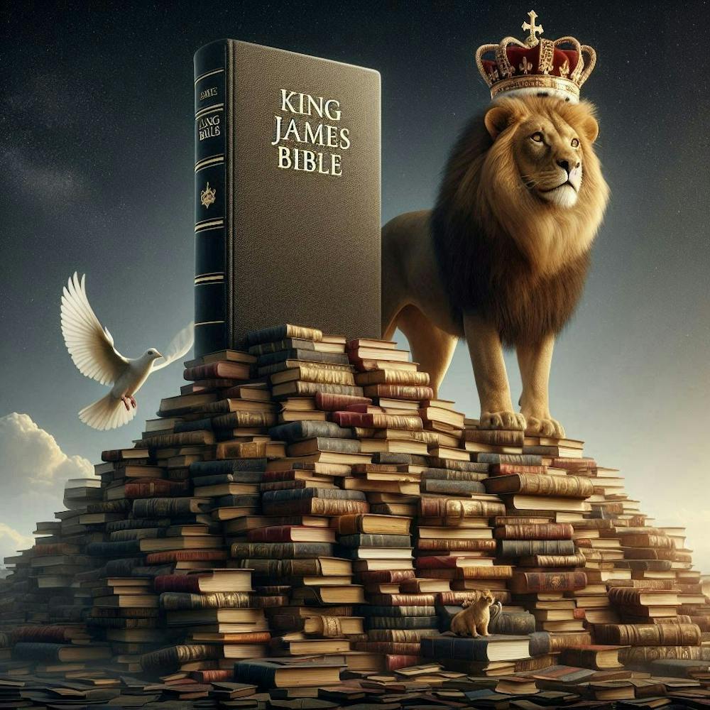 Dove Bible Lion Crowned 2