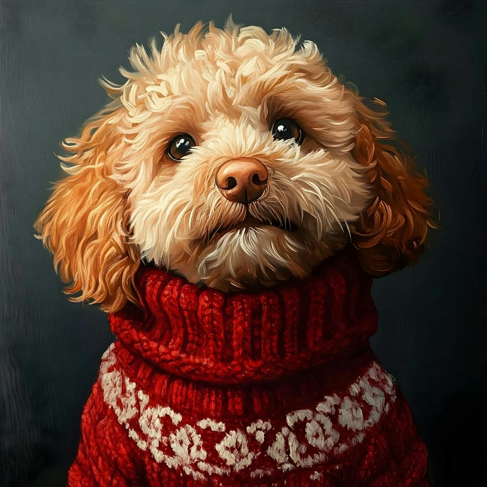 Christmas Golden Dog 4